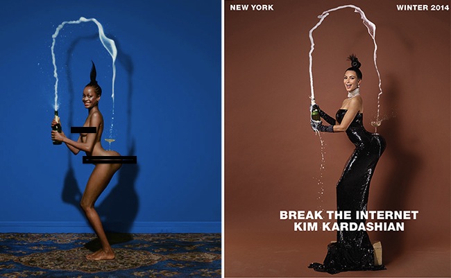 Kim-Kardashian-Jean-Paul-Goude-1stdibs